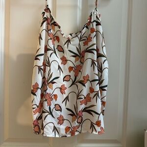 Ann Taylor Loft floral print tank top M